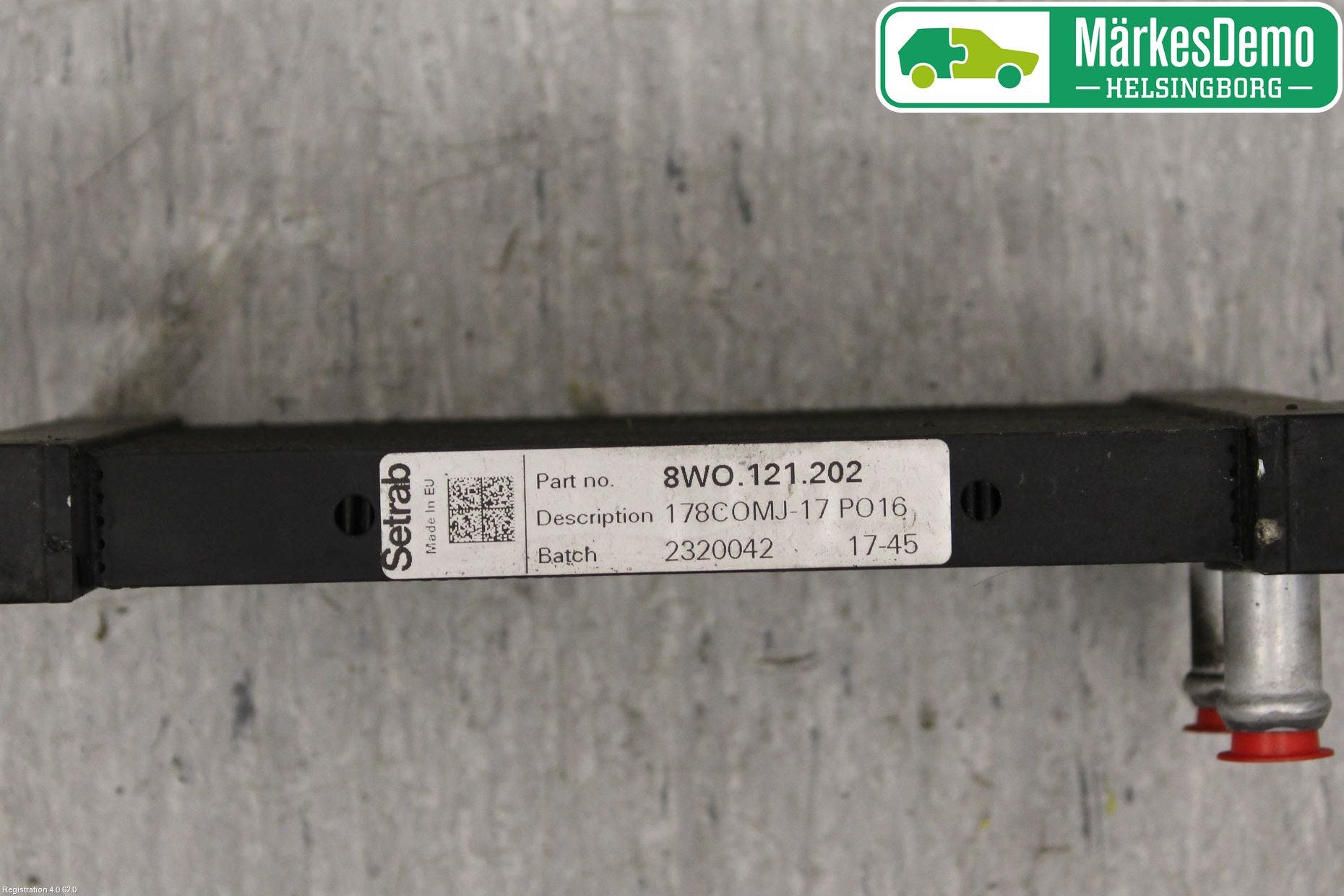 Audi A4/S4 B9 16-19 Kylare Aut