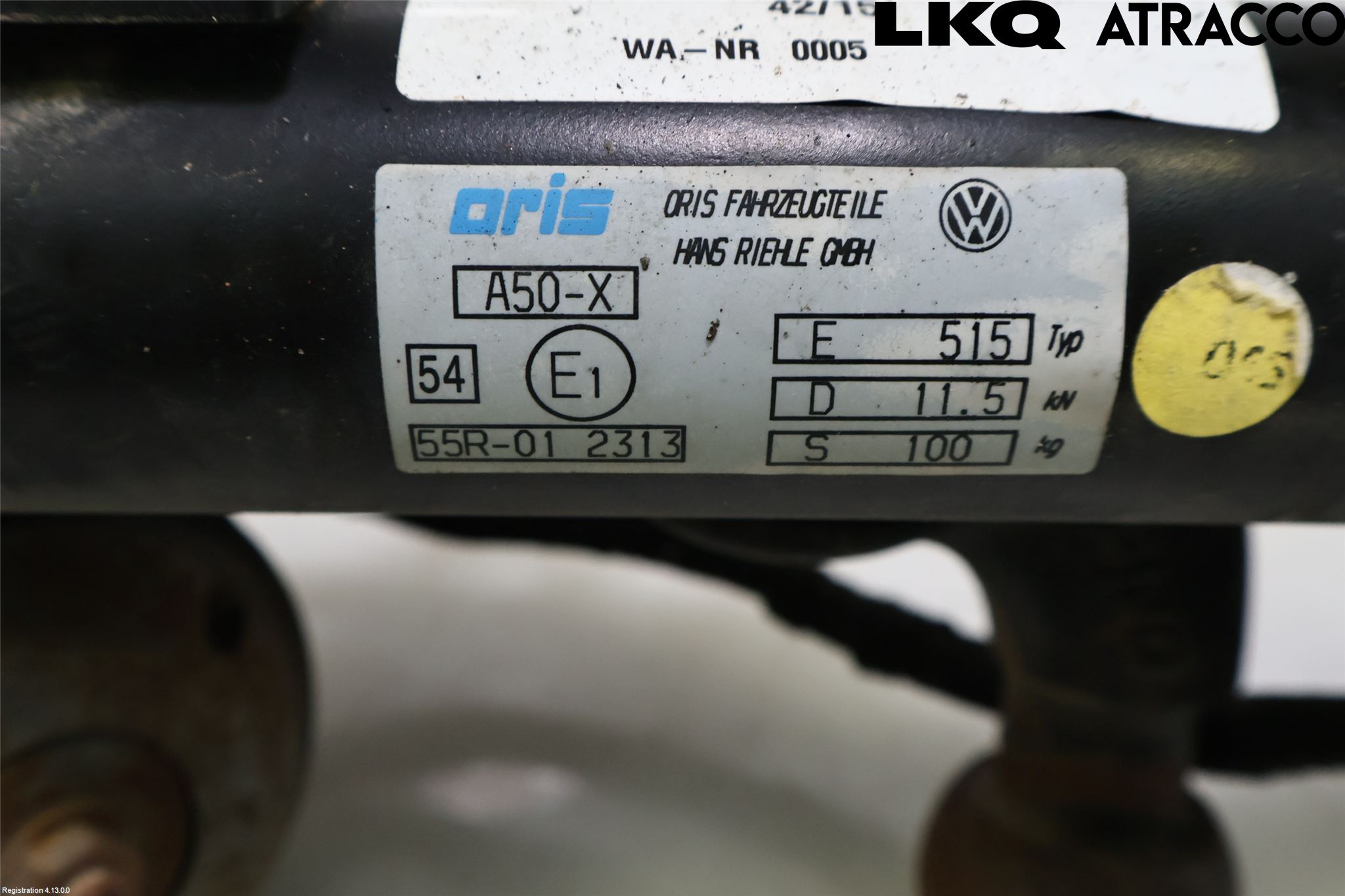 Volkswagen VW PASSAT 15-19 Dragkrok