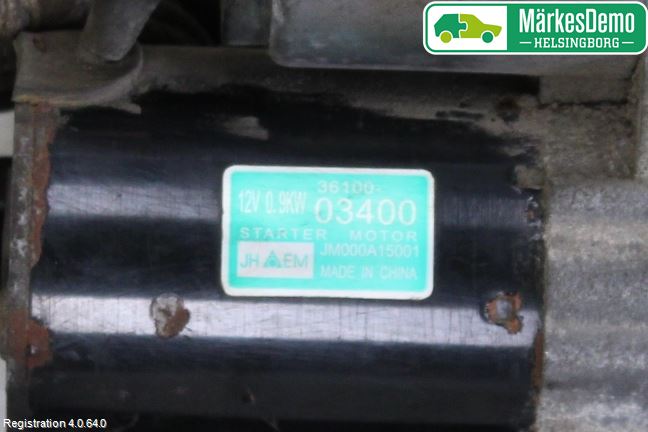 Kia RIO 12-16 Startmotor