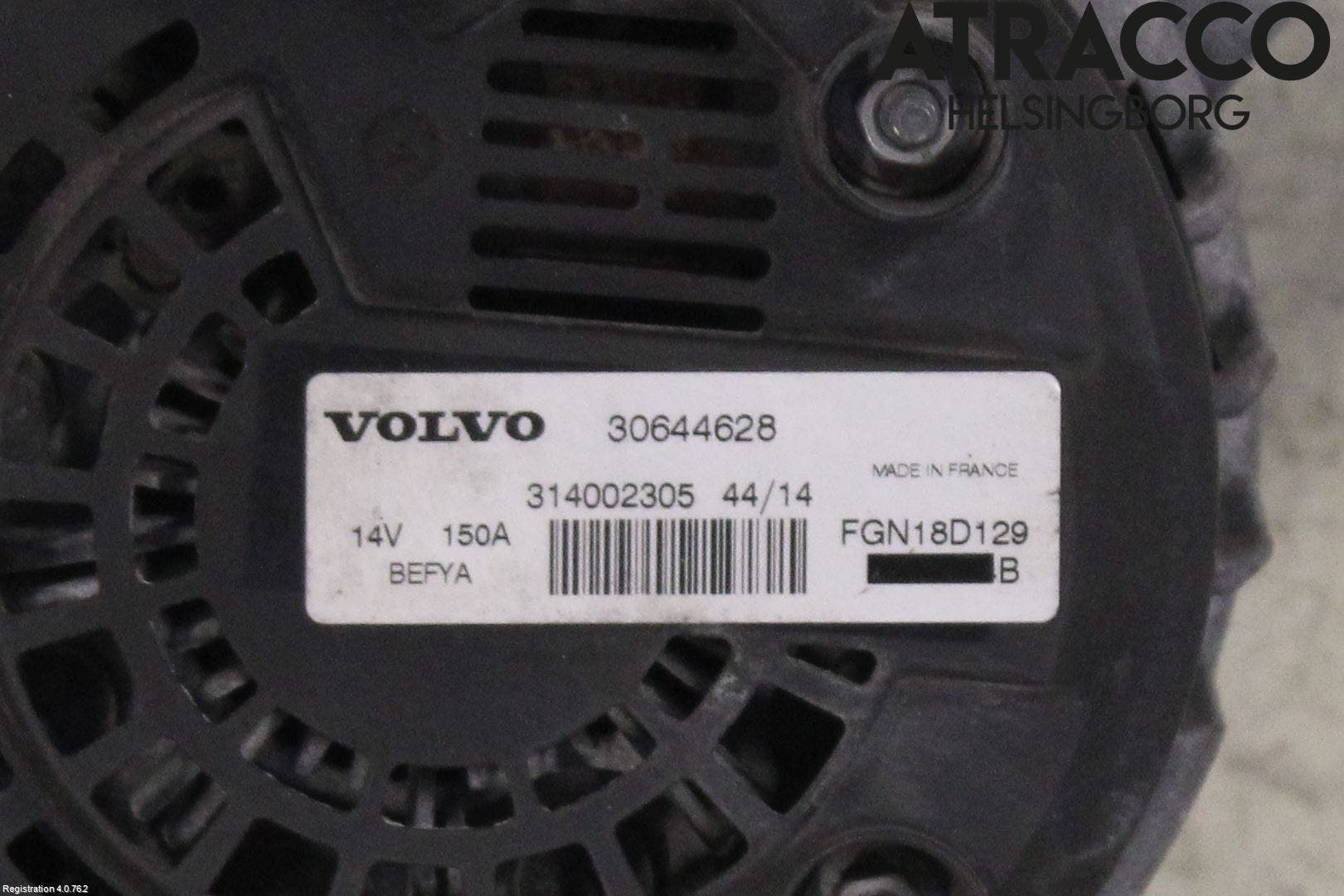 Volvo V70 14-16 Generator