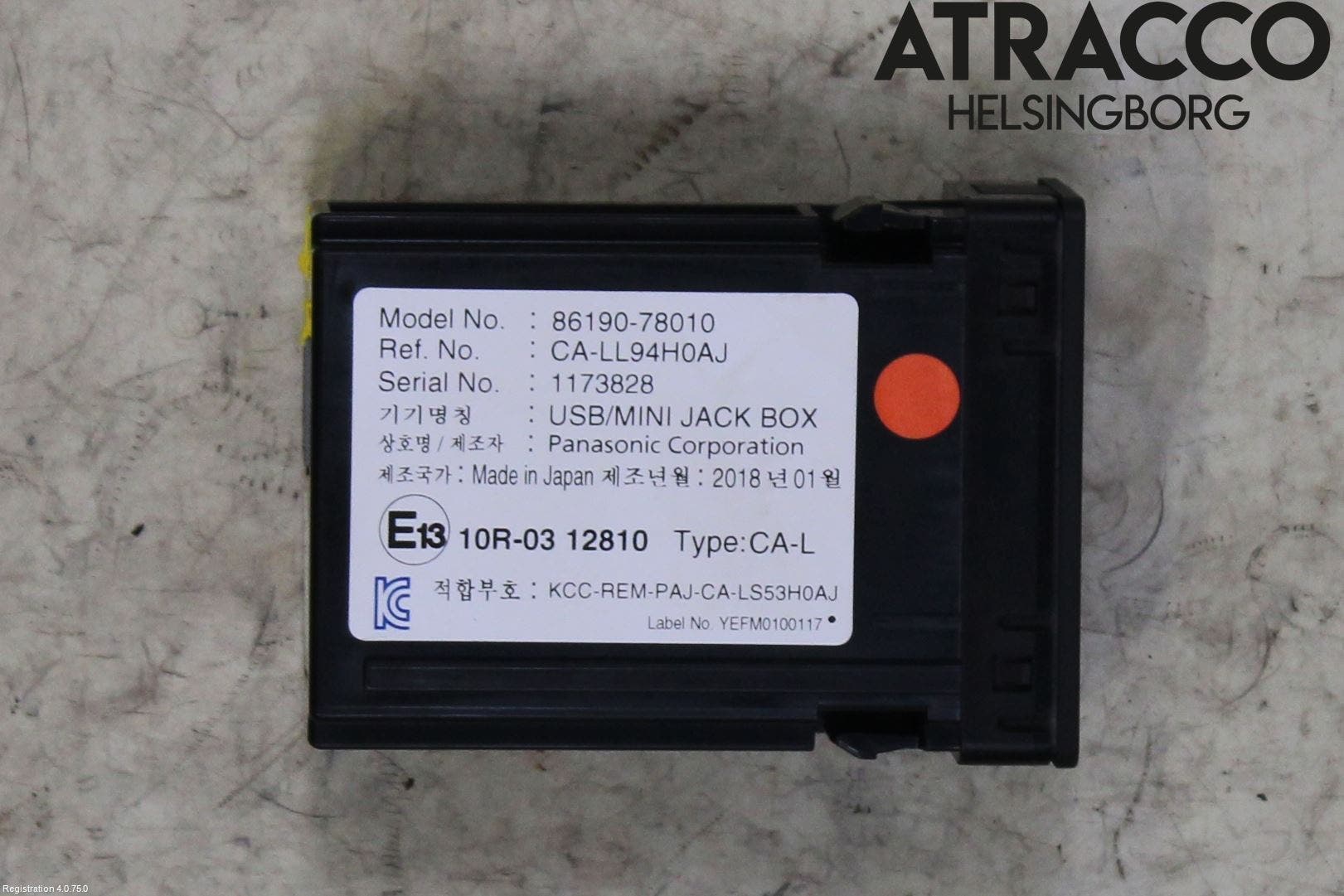 Lexus RX AL20 16-22 Usb Connection