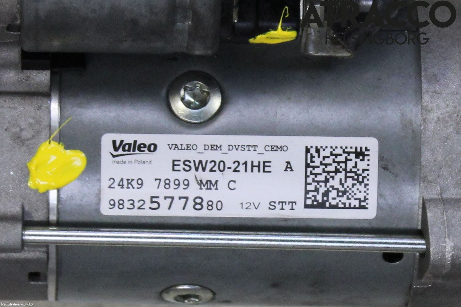 Peugeot RIFTER/E-RIFTER 19- Startmotor Diesel