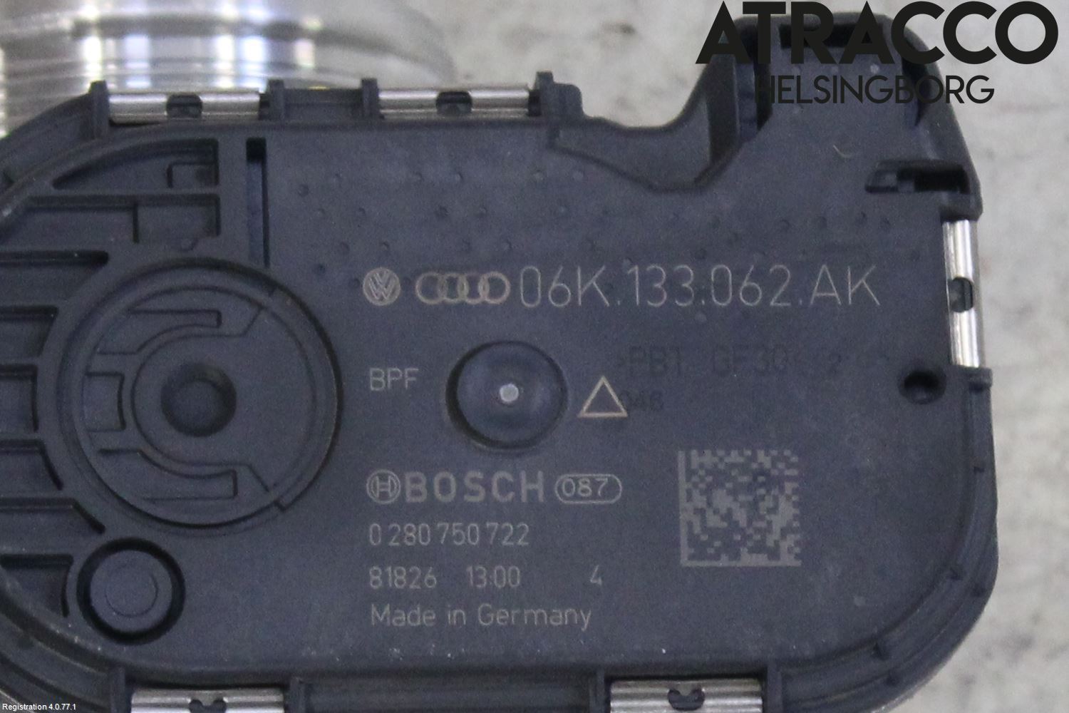 Audi A5 17- Injspjällhus