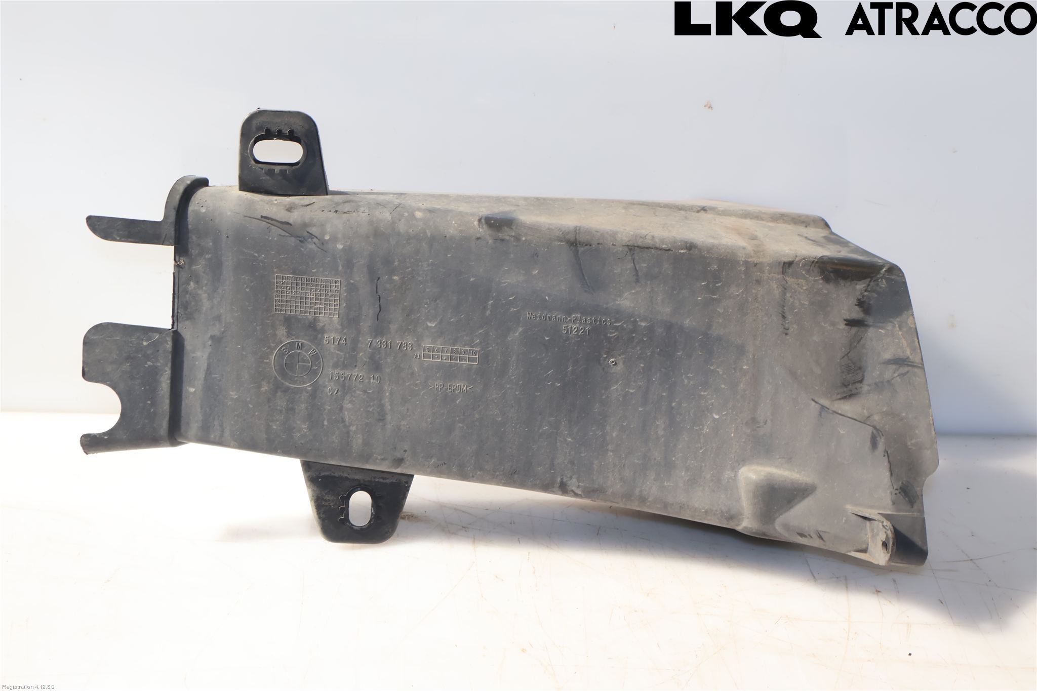 BMW 5 F10/F11/F18 09-17 Deflektor Plåt-Plast Kylning