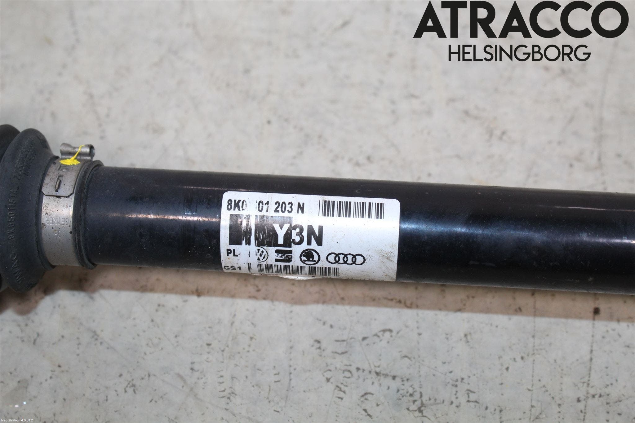 Audi A5 07-16 Drivaxel Bak Höger