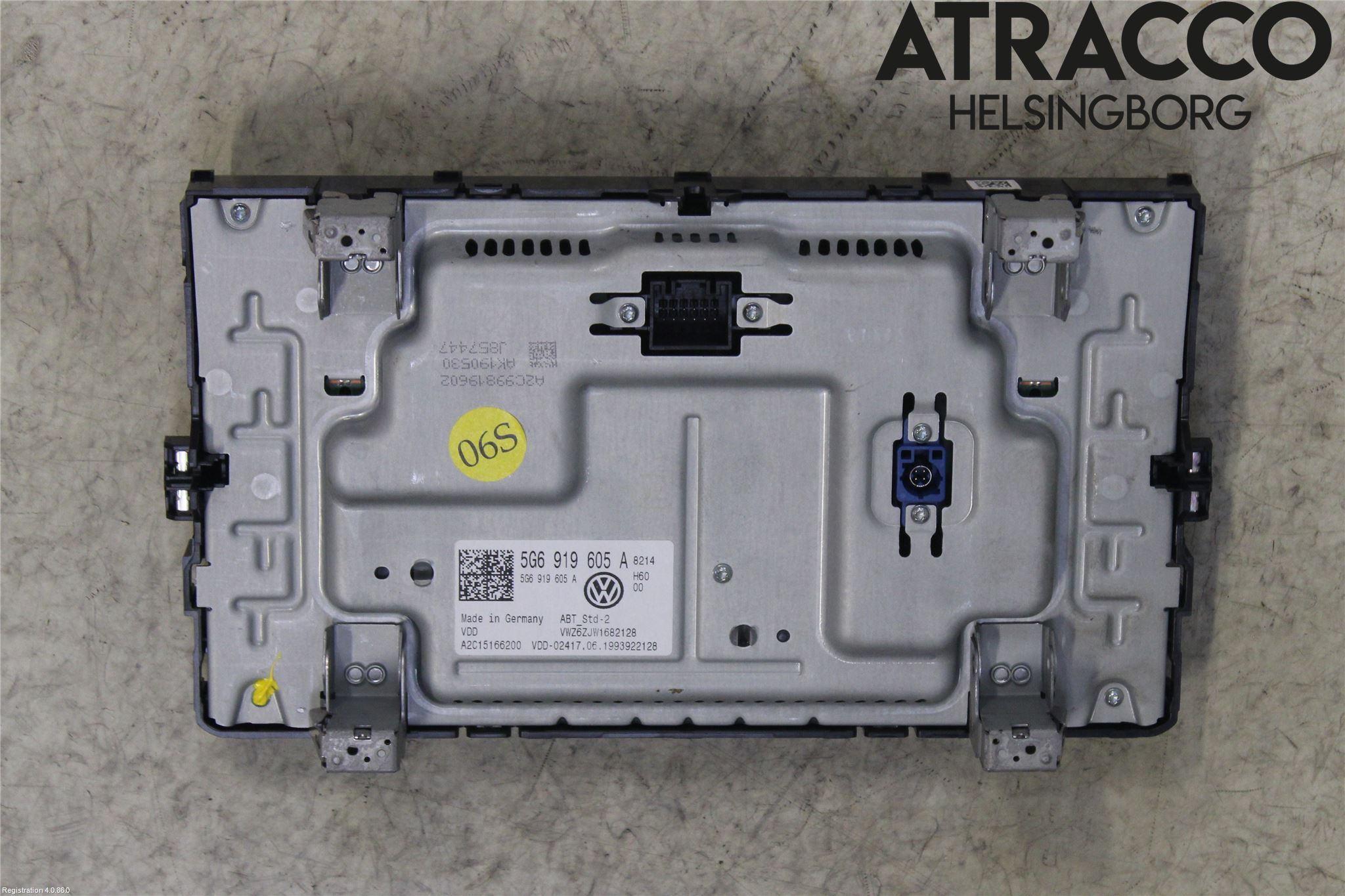 Volkswagen VW TIGUAN 16-24 Multifunktionsdisplay