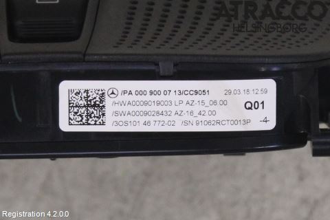 Mercedes-Benz MB E-KLASS (W213) 16-23 Innerbelysning