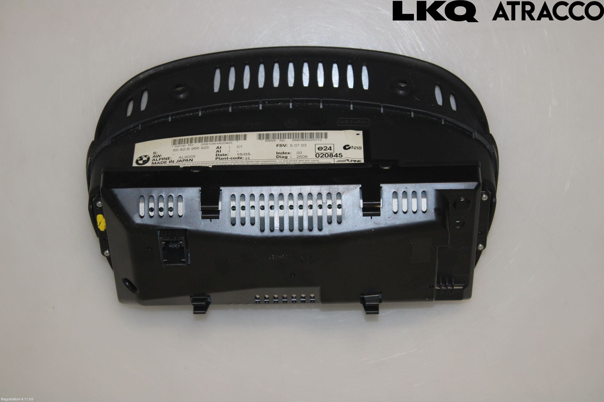 BMW 3 E90/91 SED/TOU 05-12 Multifunktionsdisplay