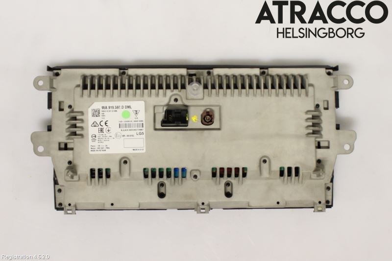 Porsche MACAN/EV 14- Multifunktionsdisplay