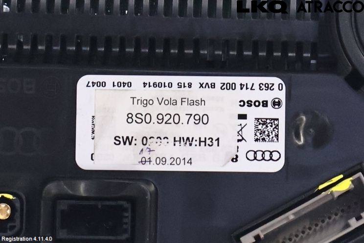 Audi TT/TTS 07-14 Instrument Komb