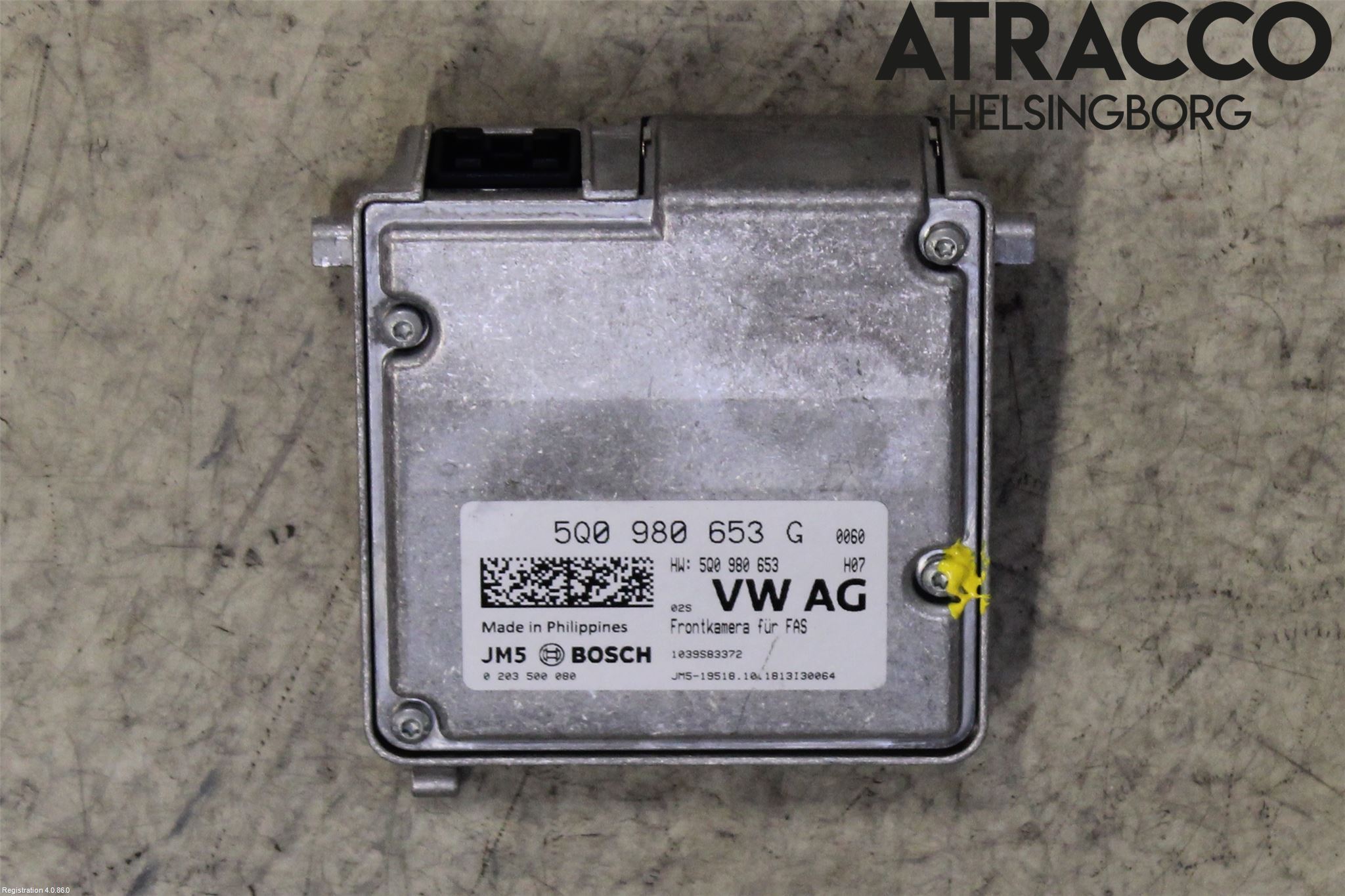 Audi TT/TTS/TT RS 15- Sensor Aktivt Kollisionsskydd