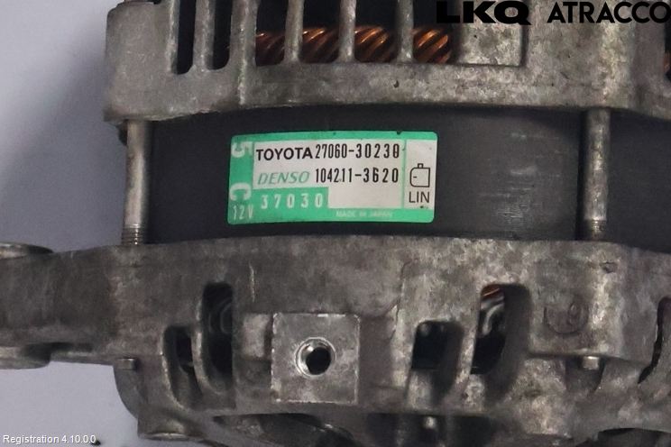 Toyota HILUX 16- Generator