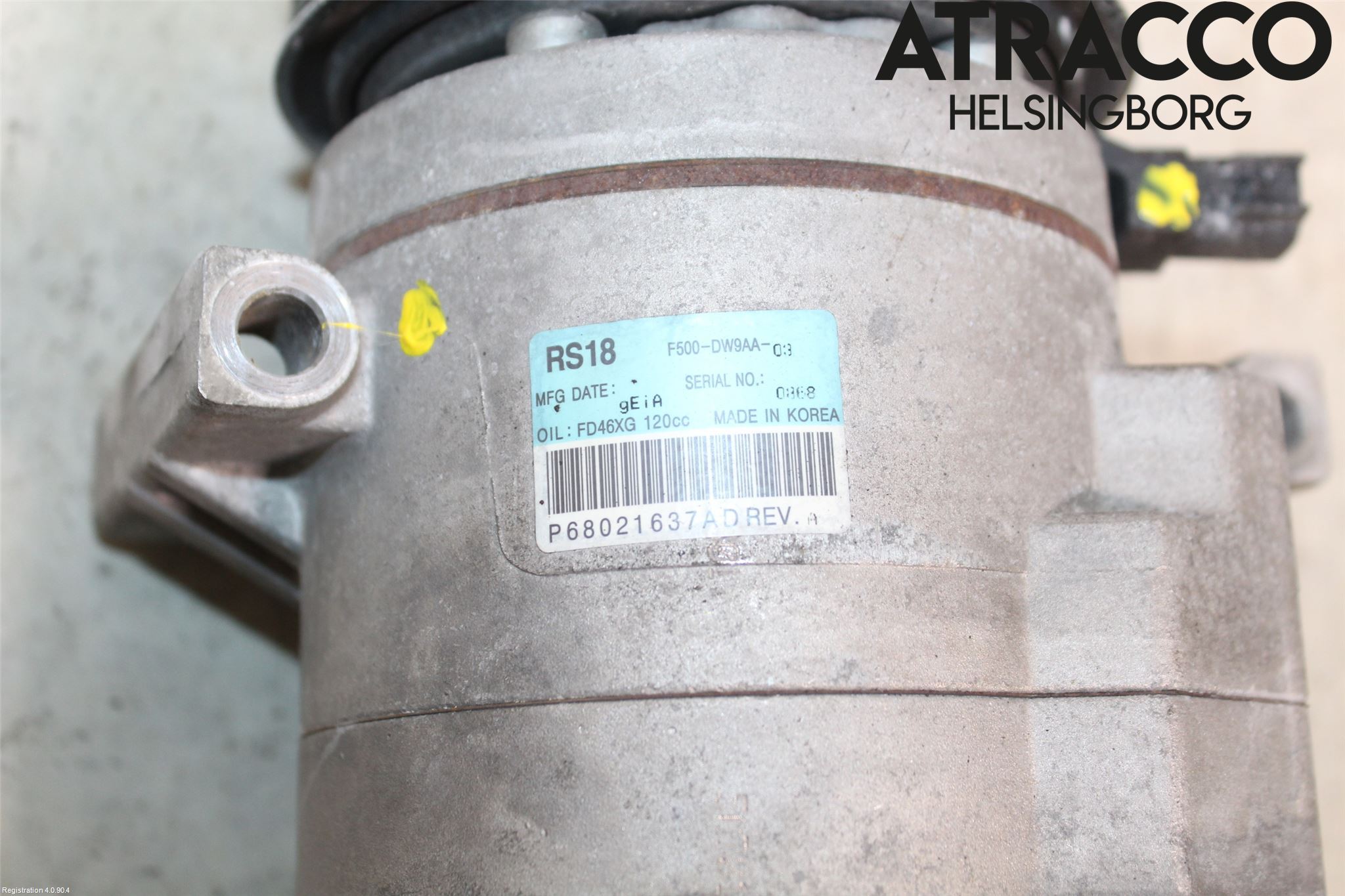 Dodge CHARGER 66- Ac Kompressor