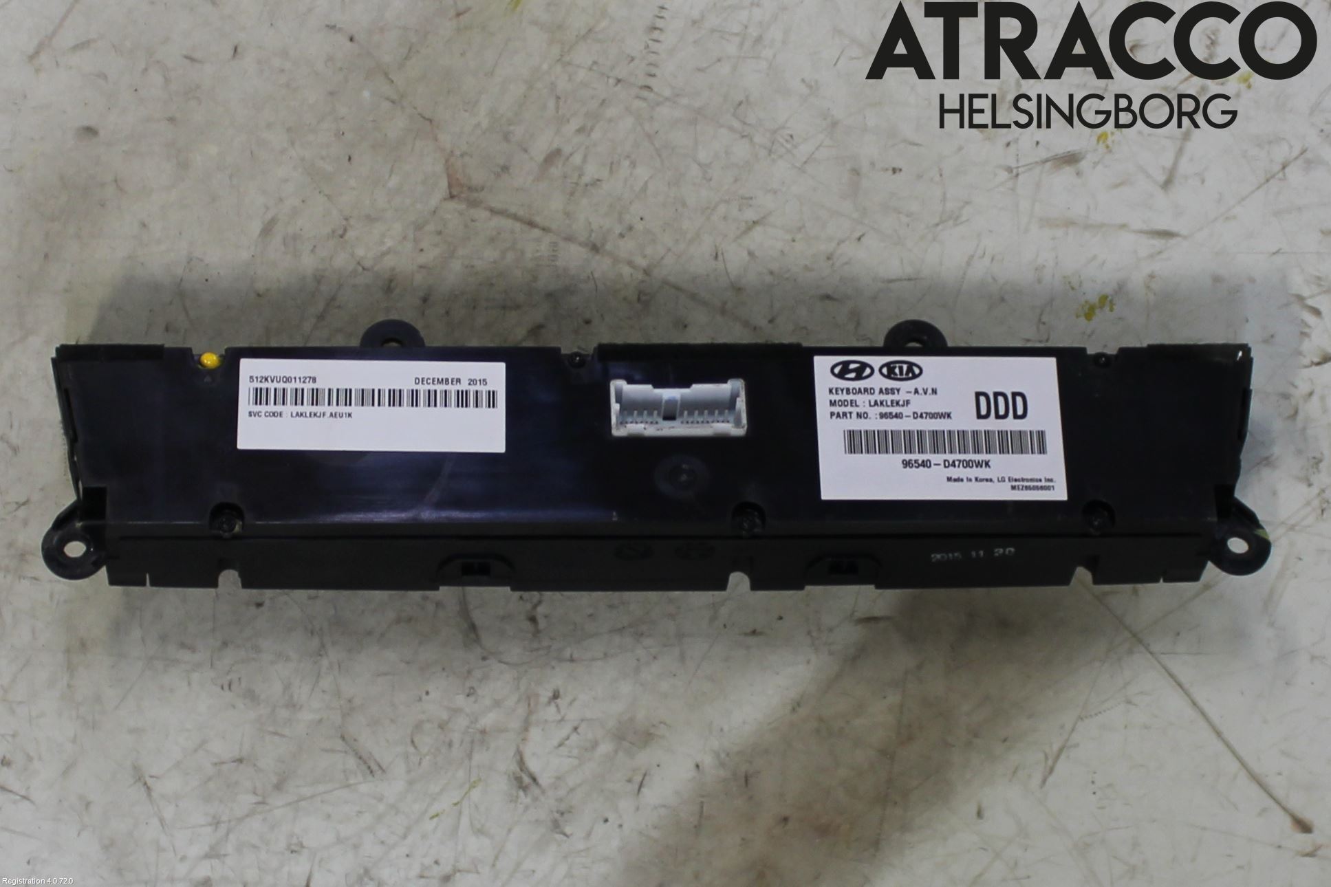 Kia OPTIMA 16-20 Cd Radio - Multimediapanel