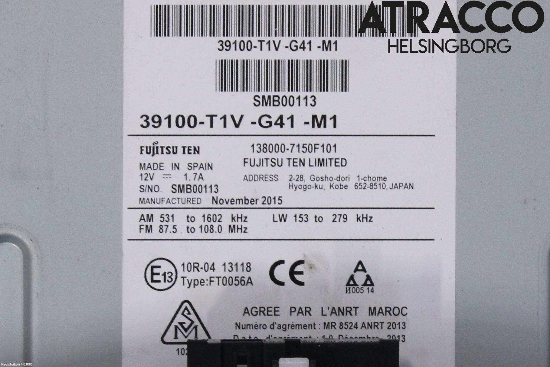 Honda CR-V 13-18 Gps Navigator