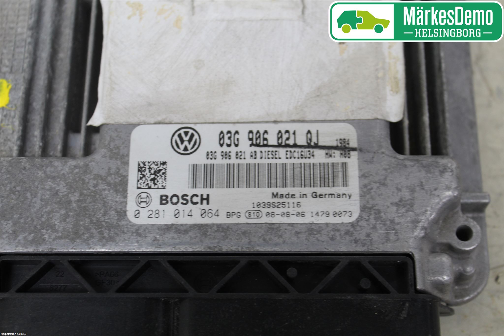 Volkswagen VW GOLF V 04-09 Styrenhet Inspump Diesel
