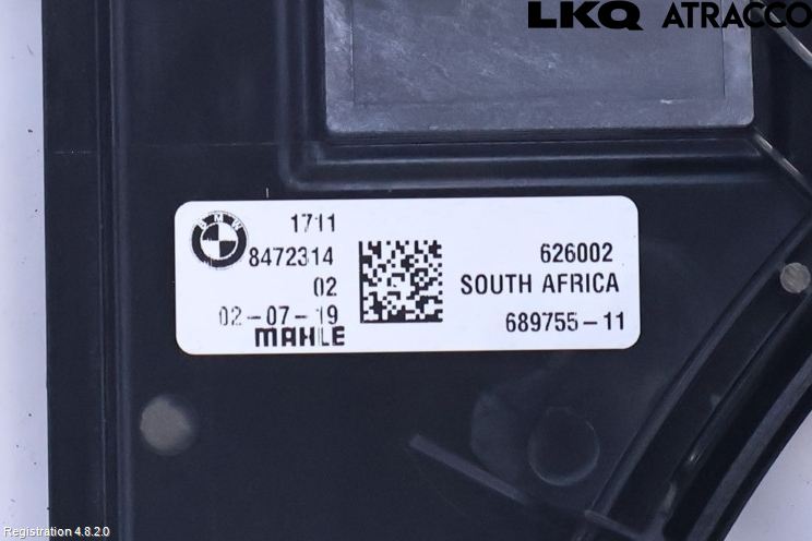 BMW X3 G01 18- Kylfläkt El