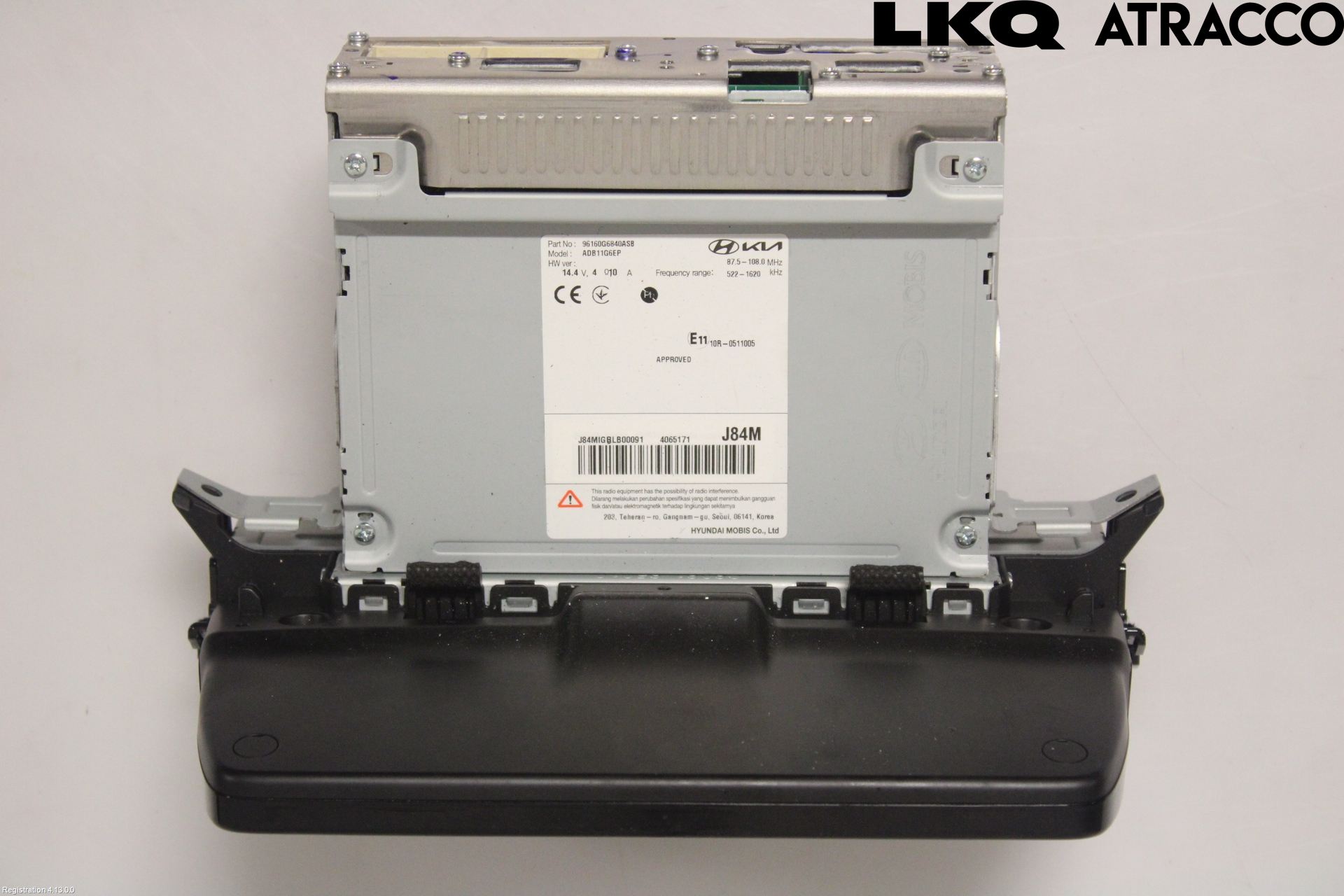Kia PICANTO 17- Cd Radio - Multimediapanel