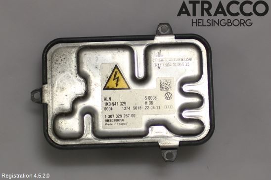 Skoda YETI Styrenhet Strålkastare