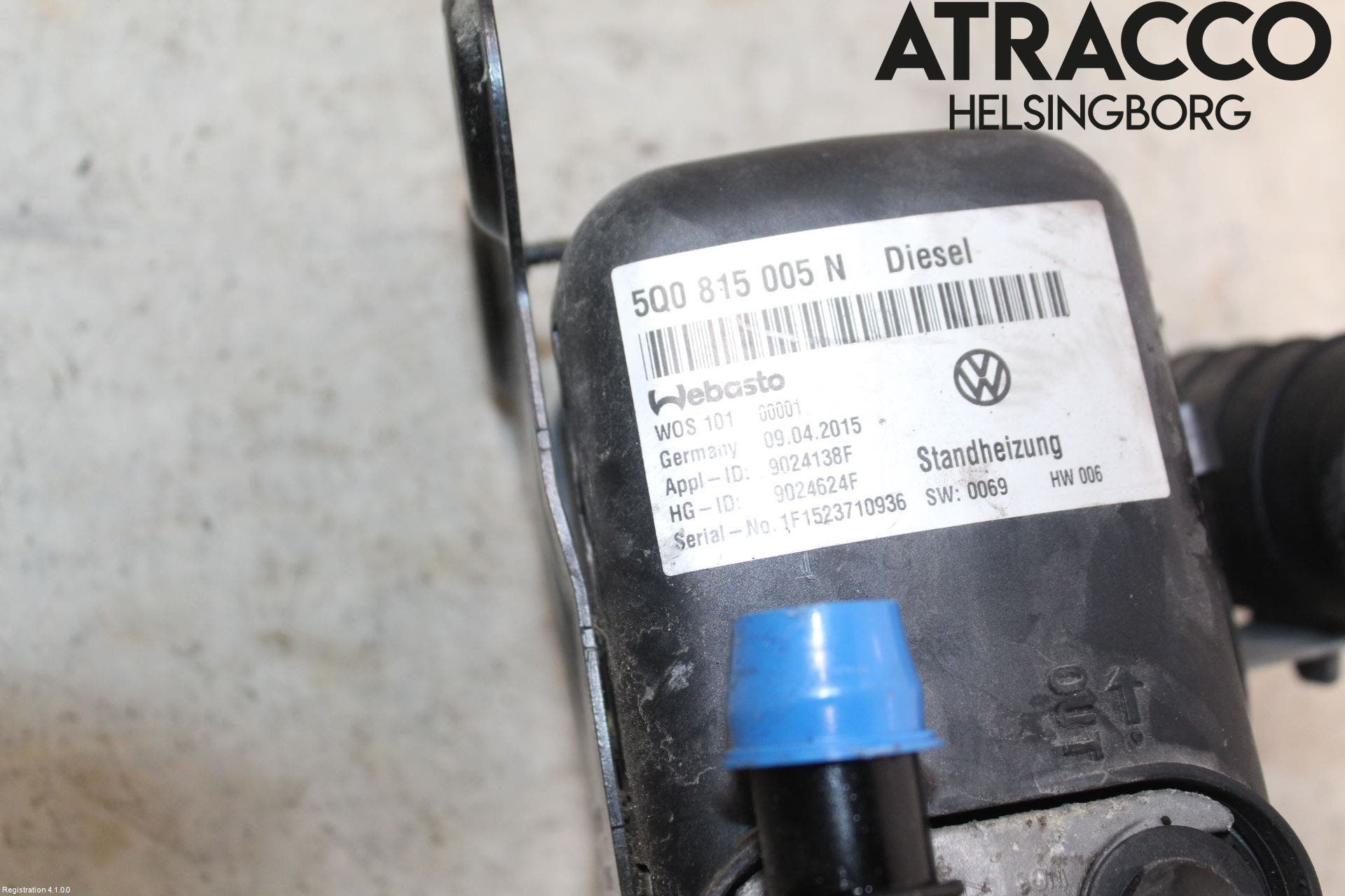 Skoda OCTAVIA (5E) 13-20 Dieselvärmare