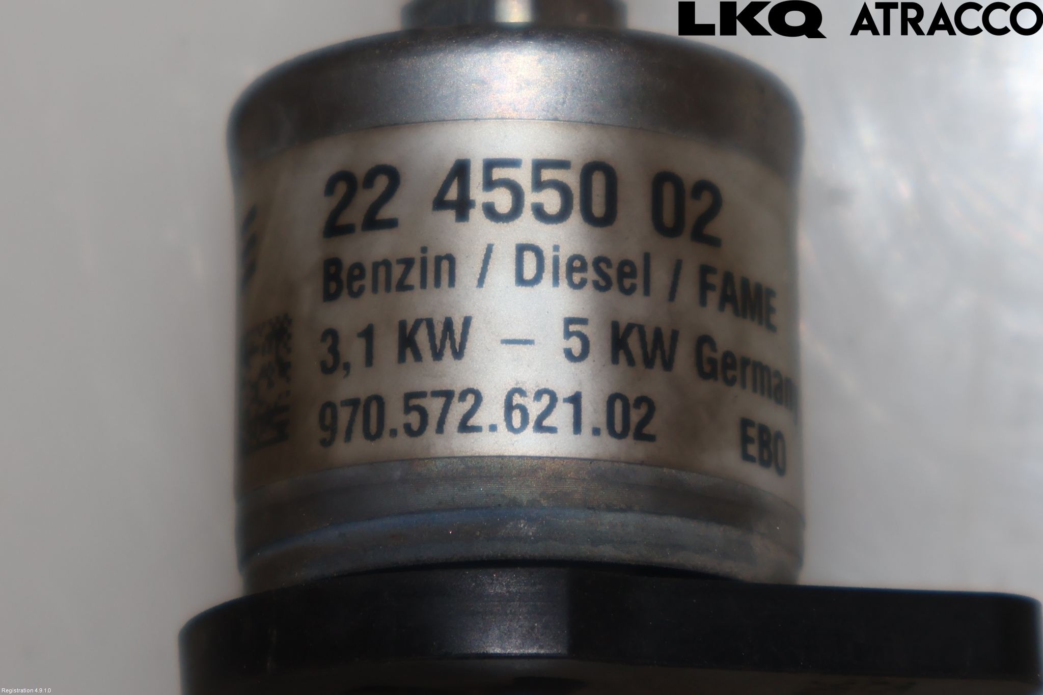 Porsche PANAMERA 09- Bränslepump El