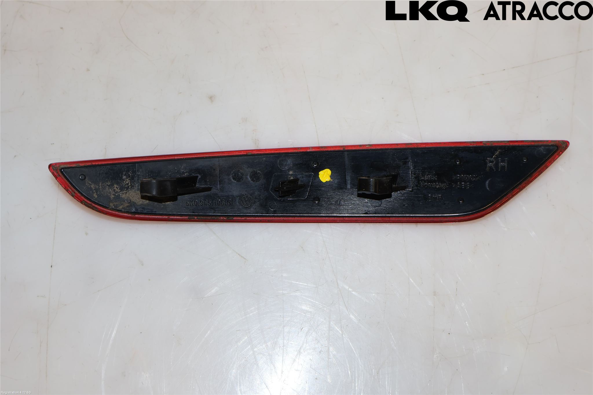 Volkswagen VW GOLF VI 09-13 Dimljus/Reflex Bak