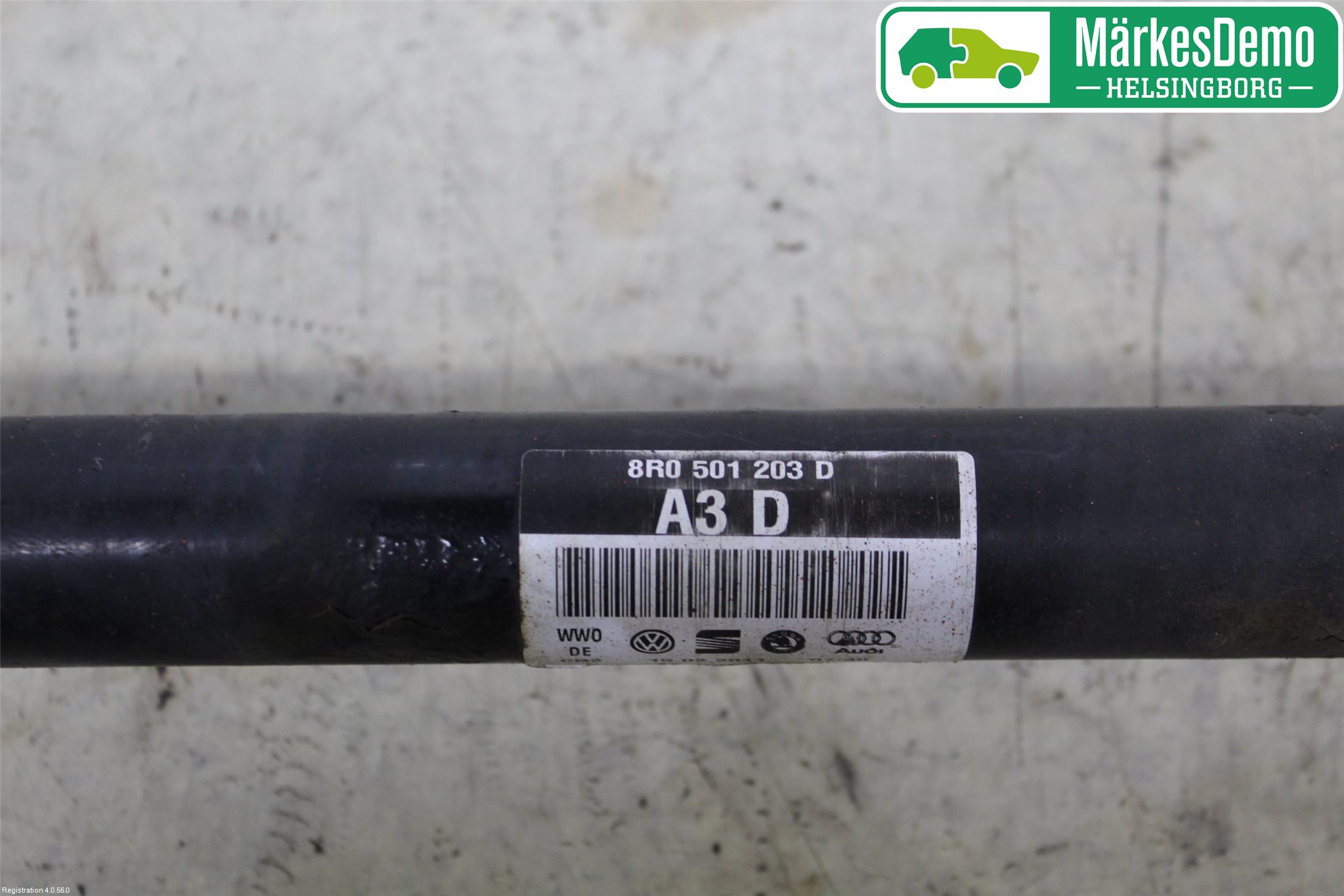 Audi A6/S6 4G 11-18 Drivaxel Bak Vänster