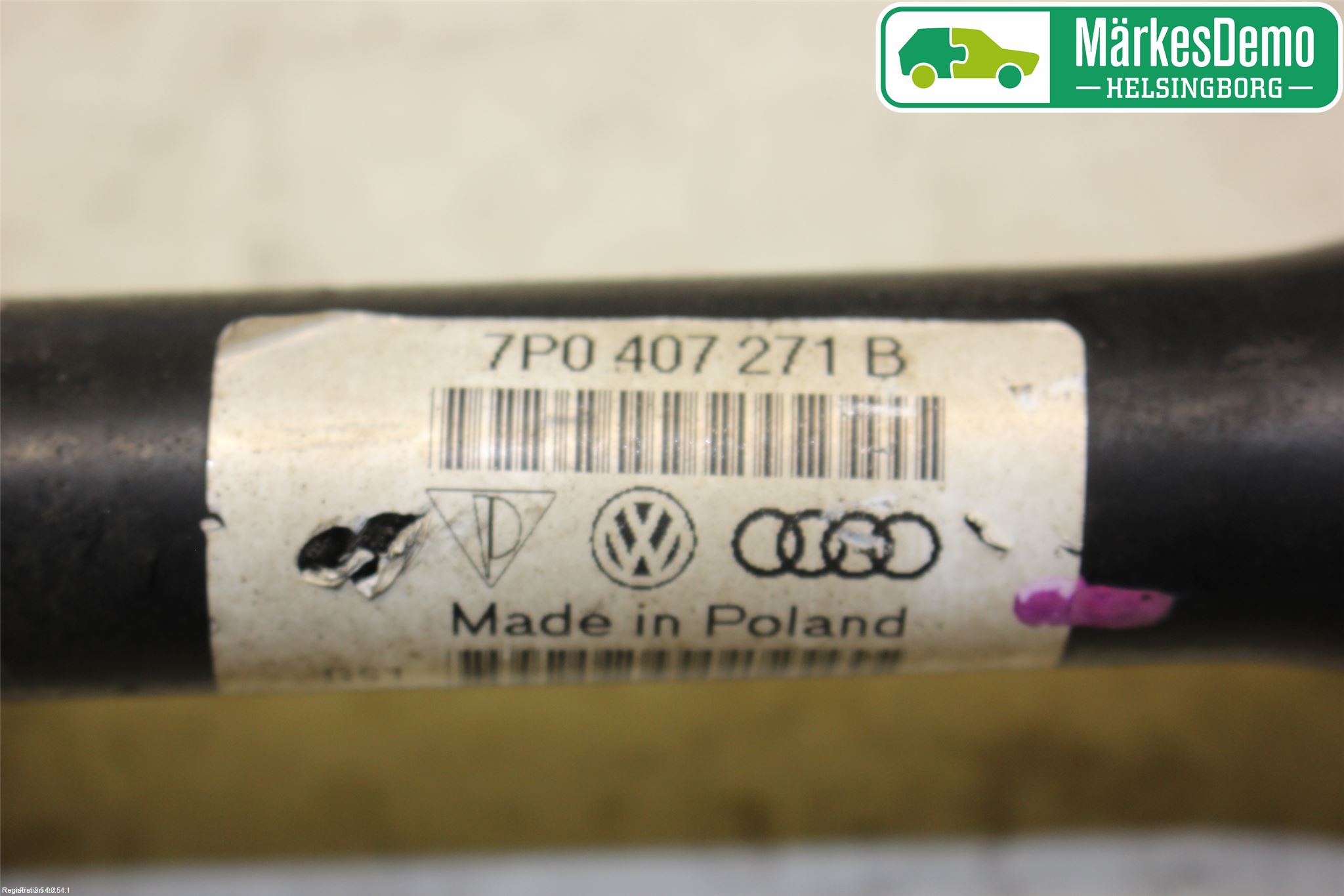 Audi Q7/SQ7 Drivaxel Fram Höger