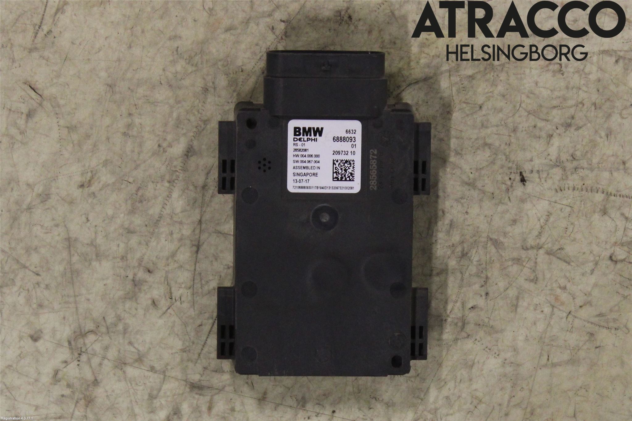 BMW 5 G30/G31/F90 17-23 Sensor Aktivt Kollisionsskydd