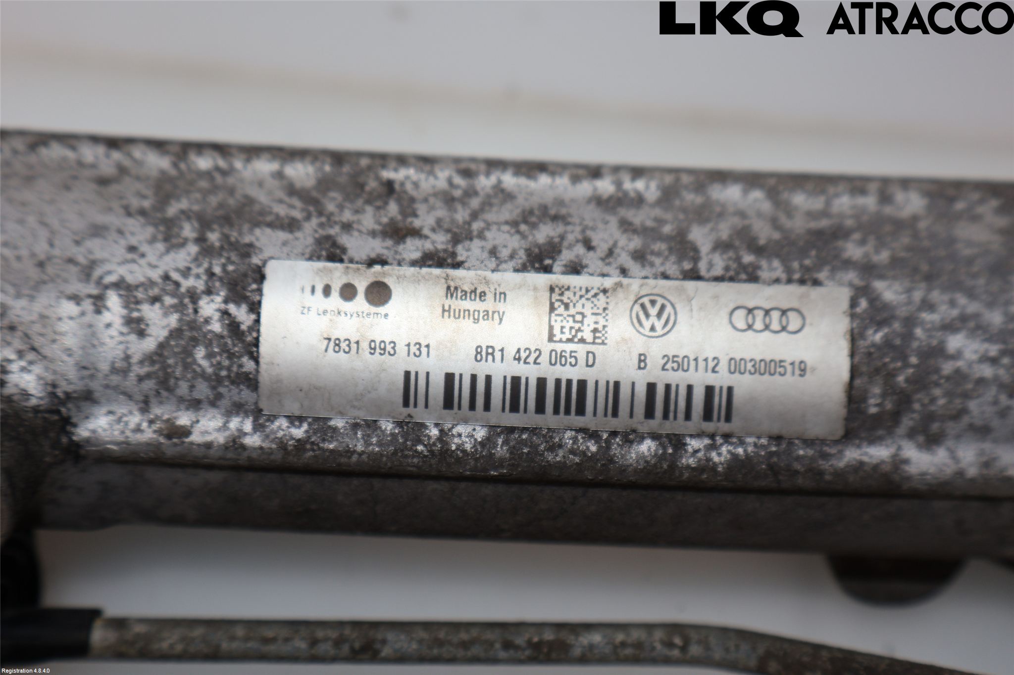 Audi Q5 09-16 Styrväxel Servo -Snäcka