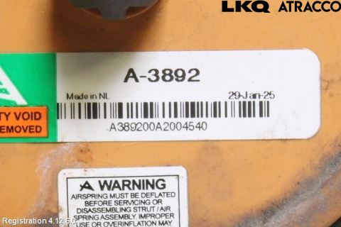 Audi A6 ALLROAD 12-18 Nivå-Luftfjädring Bälg