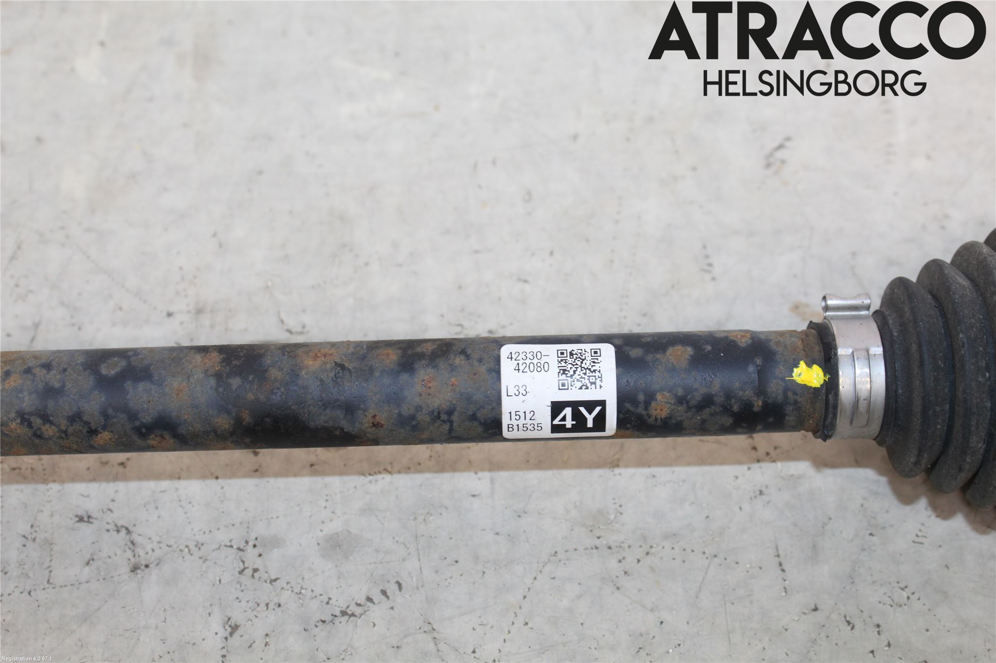 Toyota RAV4 19- Drivaxel Bak Höger