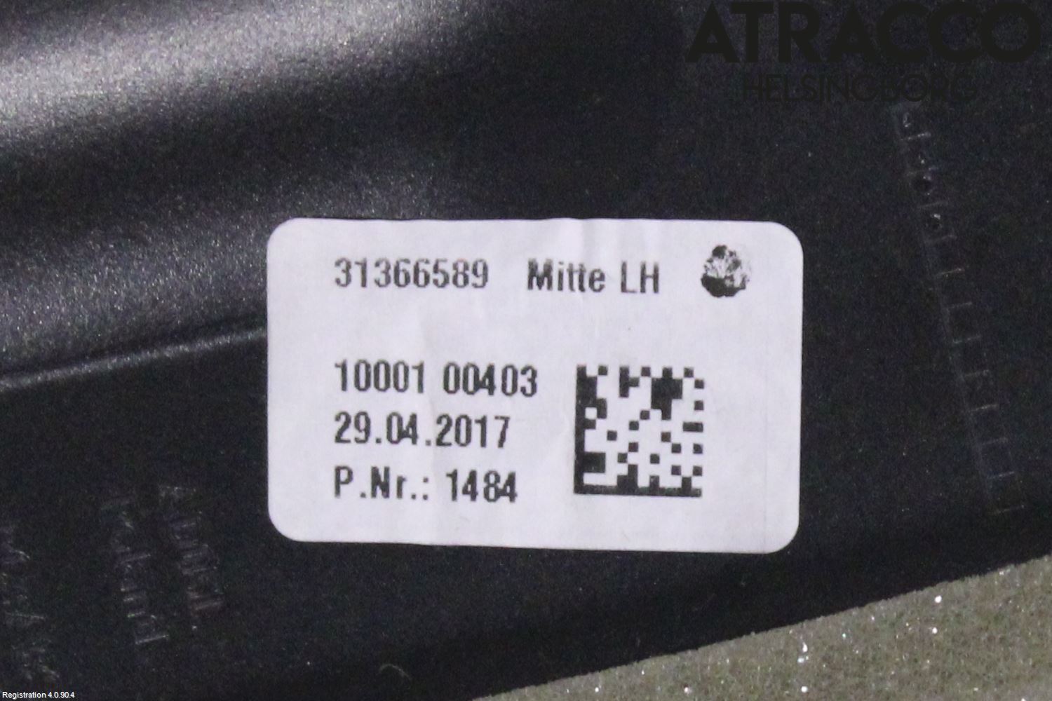 Volvo V90 17->> Defrosterkanal-Munstycke