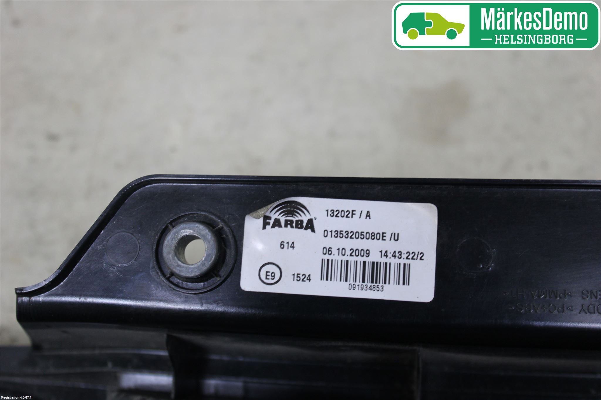 Citroen NEMO Bakljus Höger