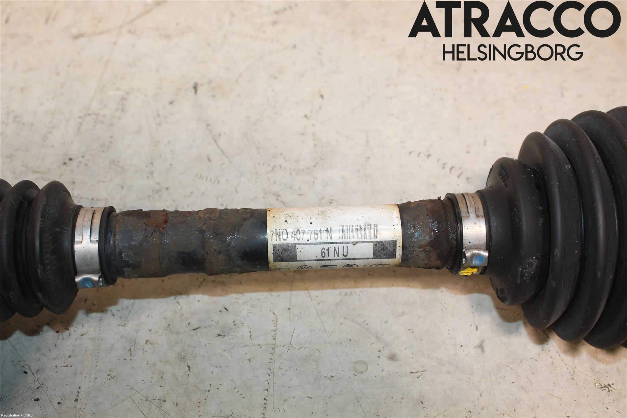 Volkswagen VW SHARAN 11- Drivaxel Fram Vänster