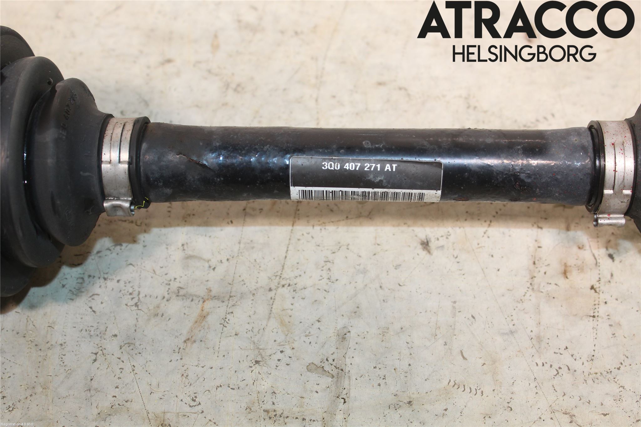 Volkswagen VW TIGUAN 16-24 Drivaxel Fram Vänster