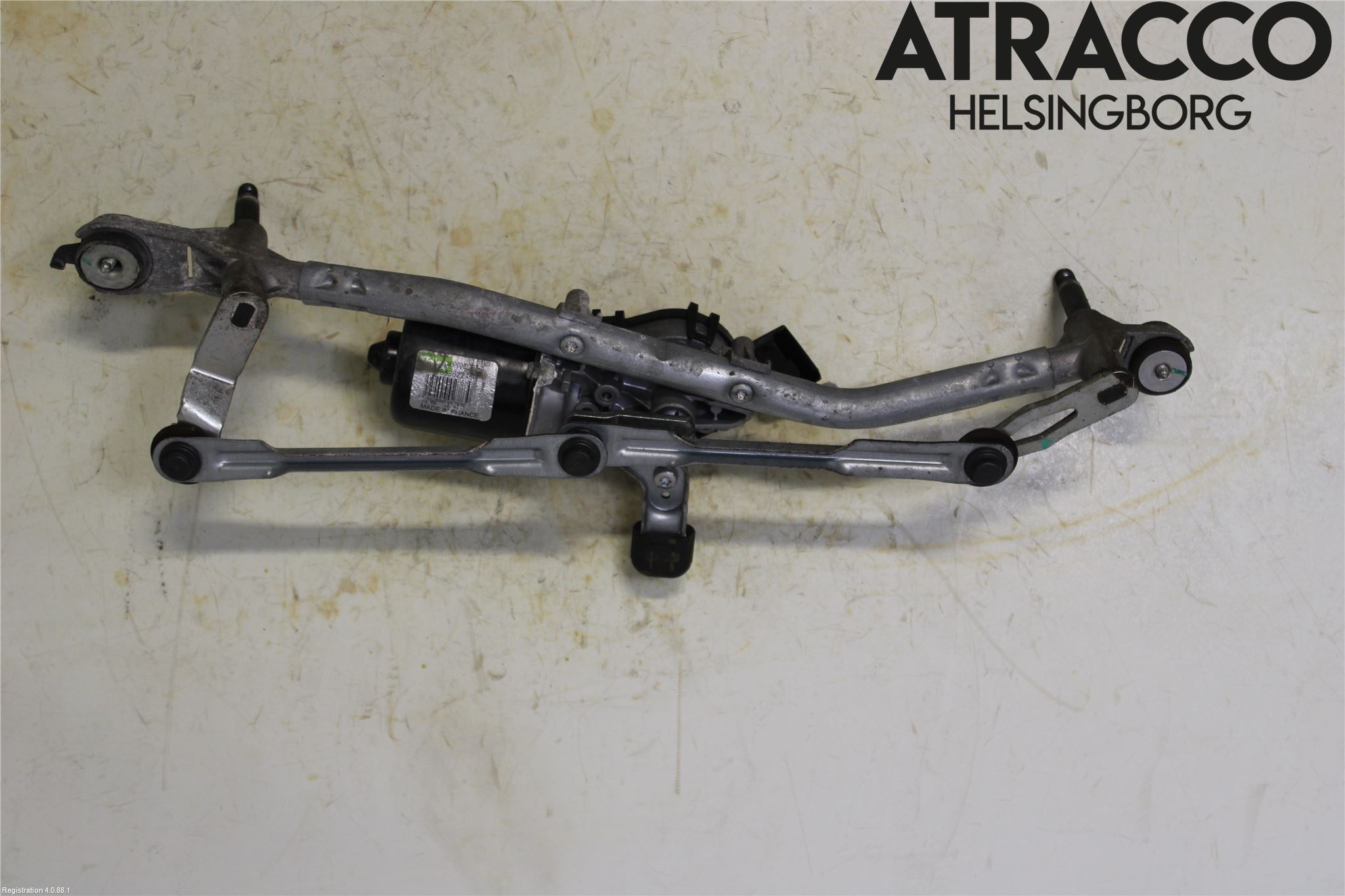 Citroen C3 10-17 Torkarmekanism Vindruta