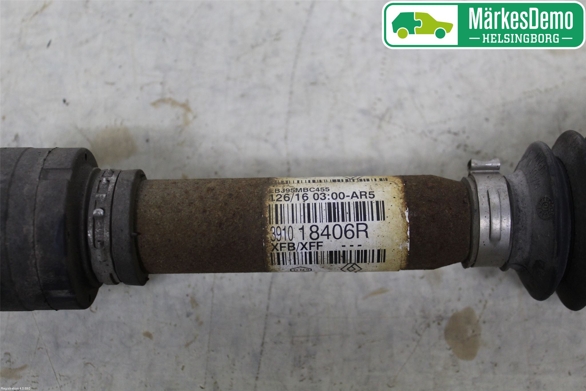 Renault MEGANE IV 16-23 Drivaxel Fram Vänster