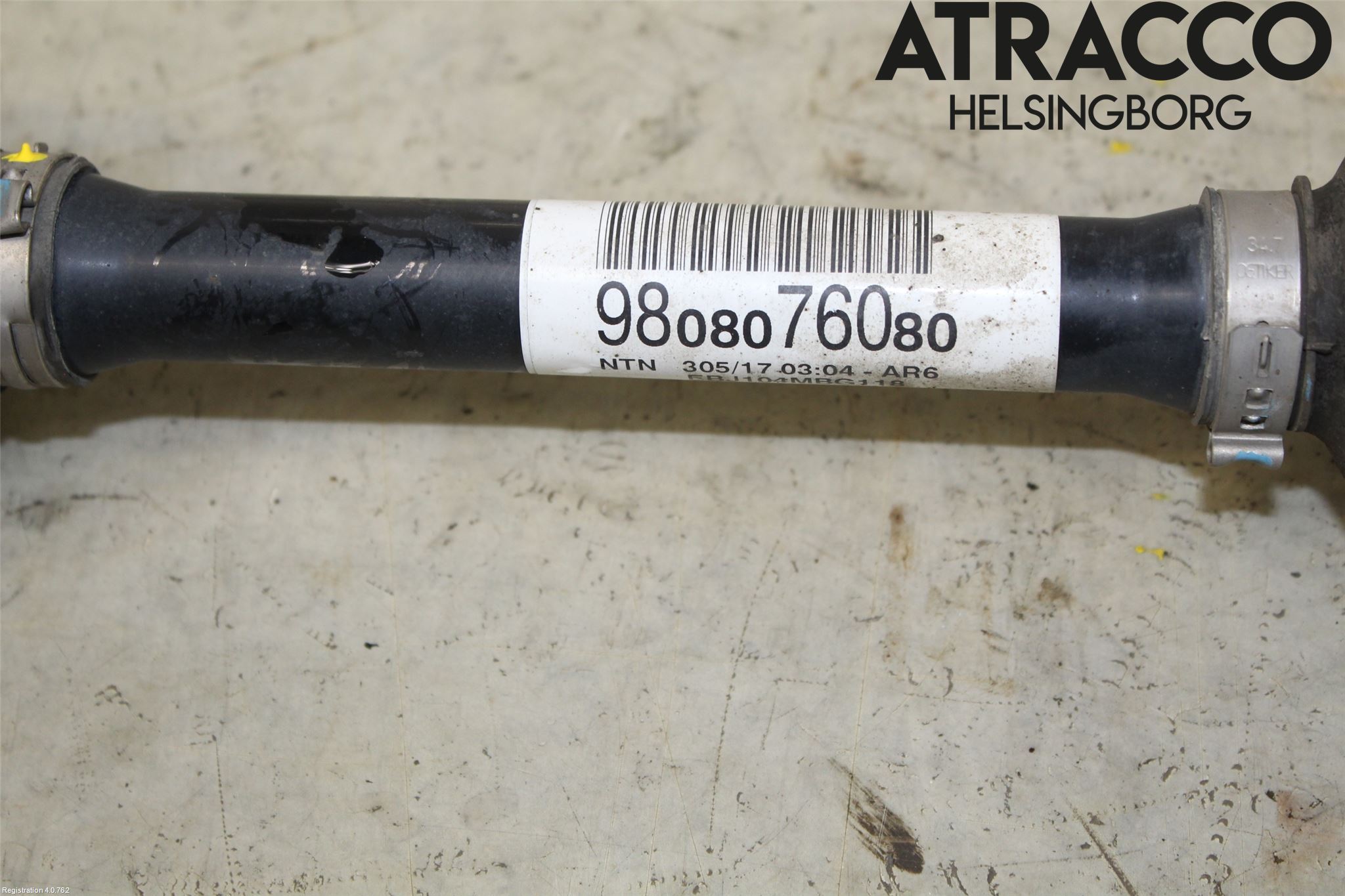 Peugeot 5008 17-24 Drivaxel Fram Höger