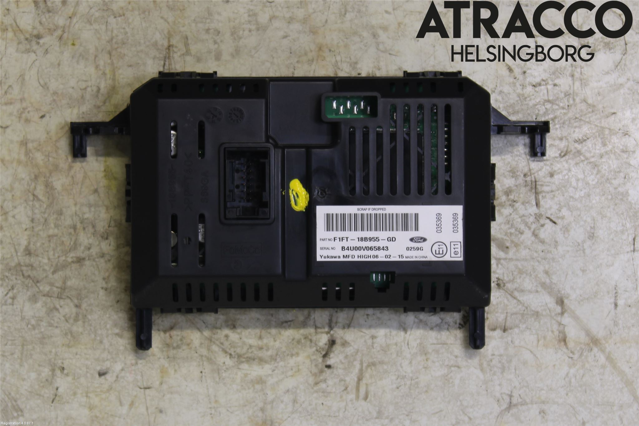 Ford FOCUS 15-18 Multifunktionsdisplay