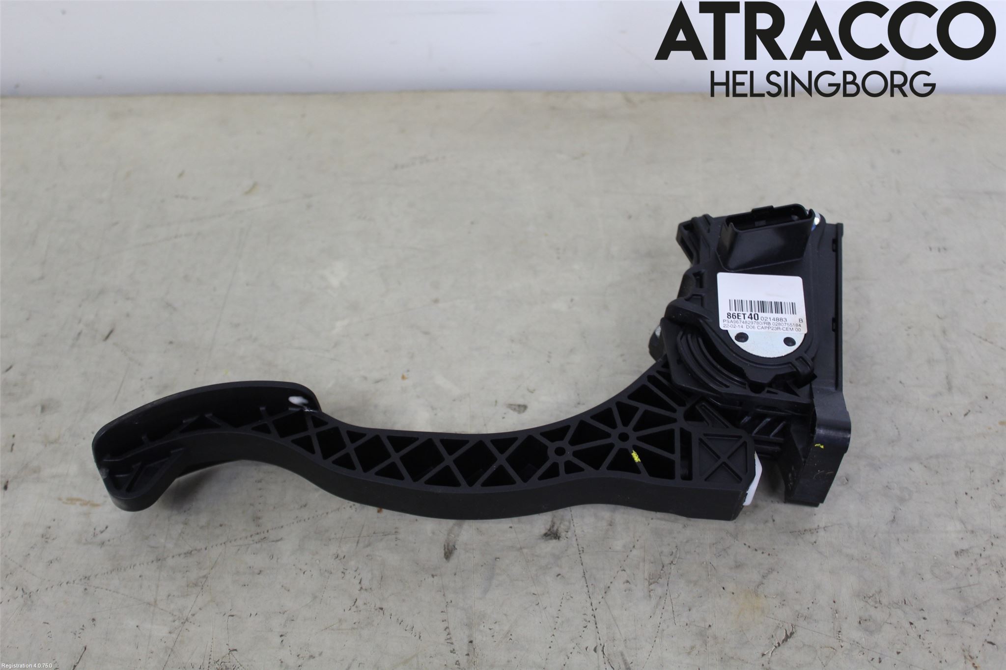 Citroen C4 GRAND PICASSO 14-18 Gaspedal