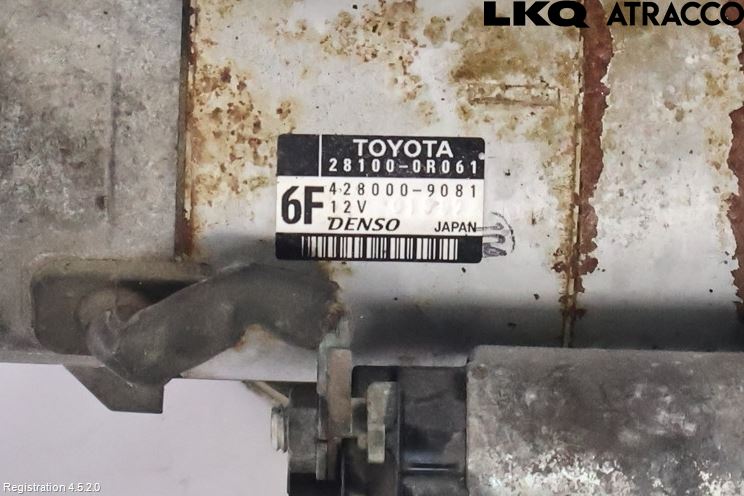 Toyota AURIS 13-19 Startmotor Diesel