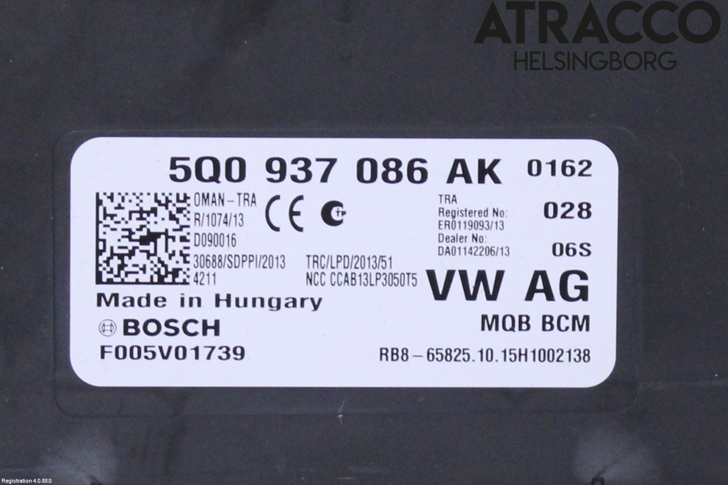 Volkswagen VW PASSAT 15-19 Komfort Styrdon