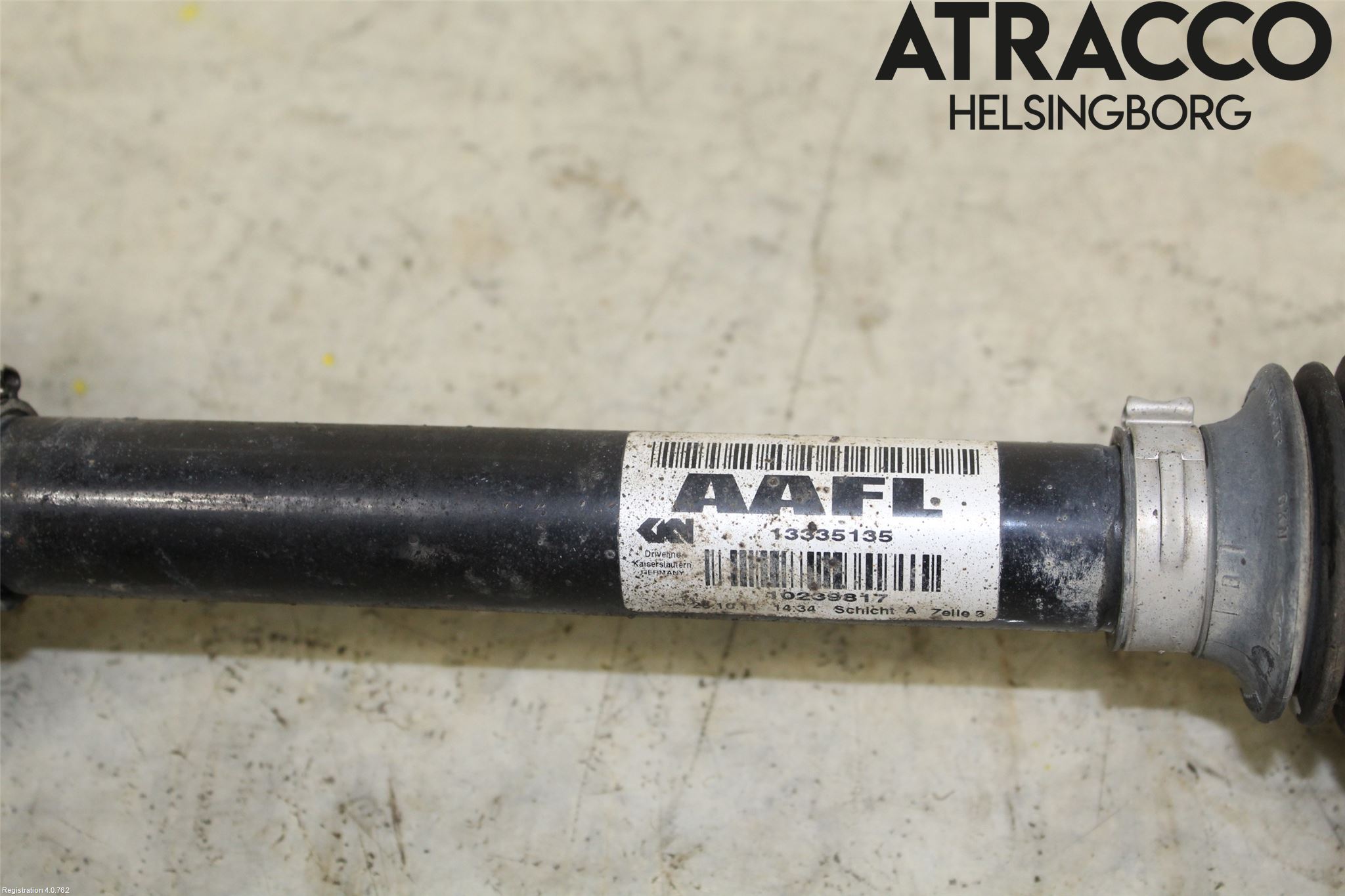 Opel ASTRA J 10-15 Drivaxel Fram Vänster