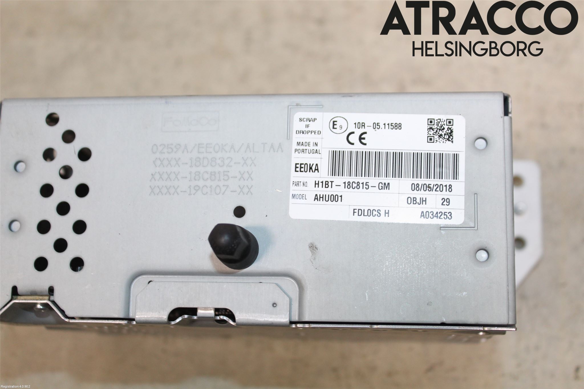 Ford FIESTA (VII) 18-23 Cd Radio - Multimediapanel