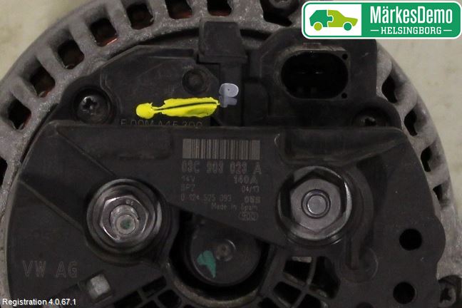 Audi A1/S1 11-18 Generator