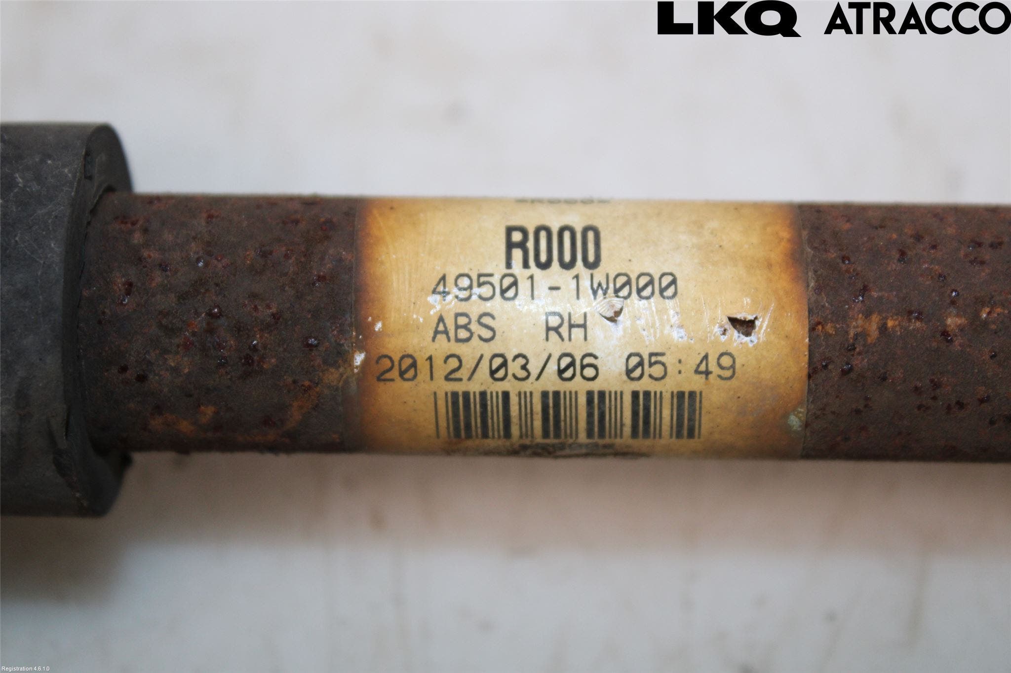 Kia RIO 12-16 Drivaxel Fram Höger