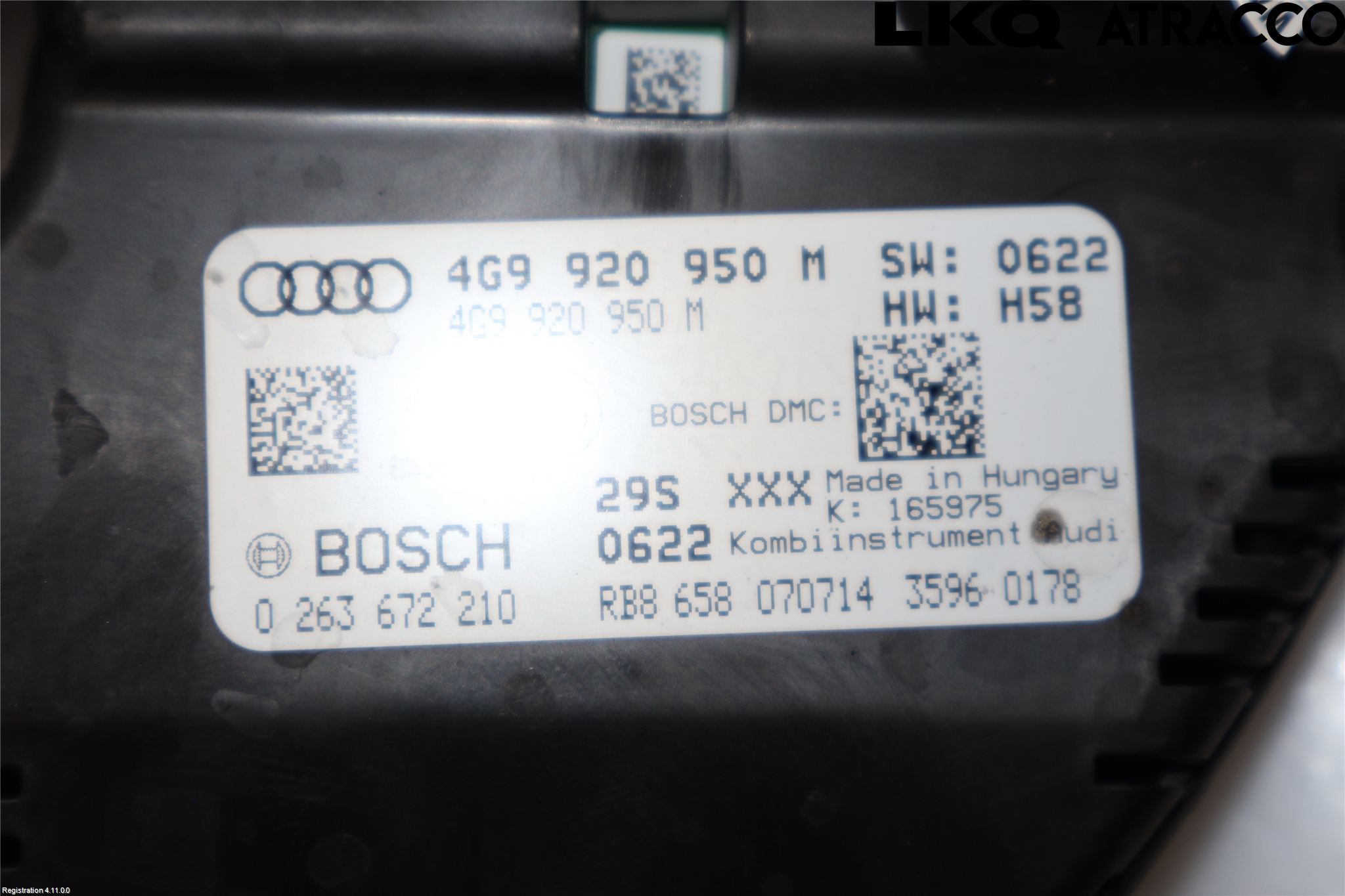 Audi A6 ALLROAD 12-18 Instrument Komb