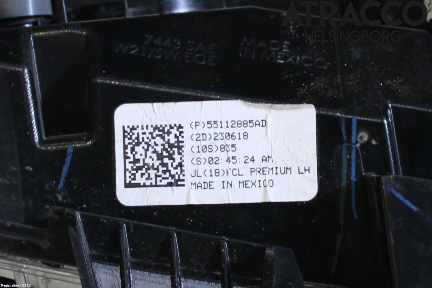 Jeep WRANGLER Blinkers Fram Vänster