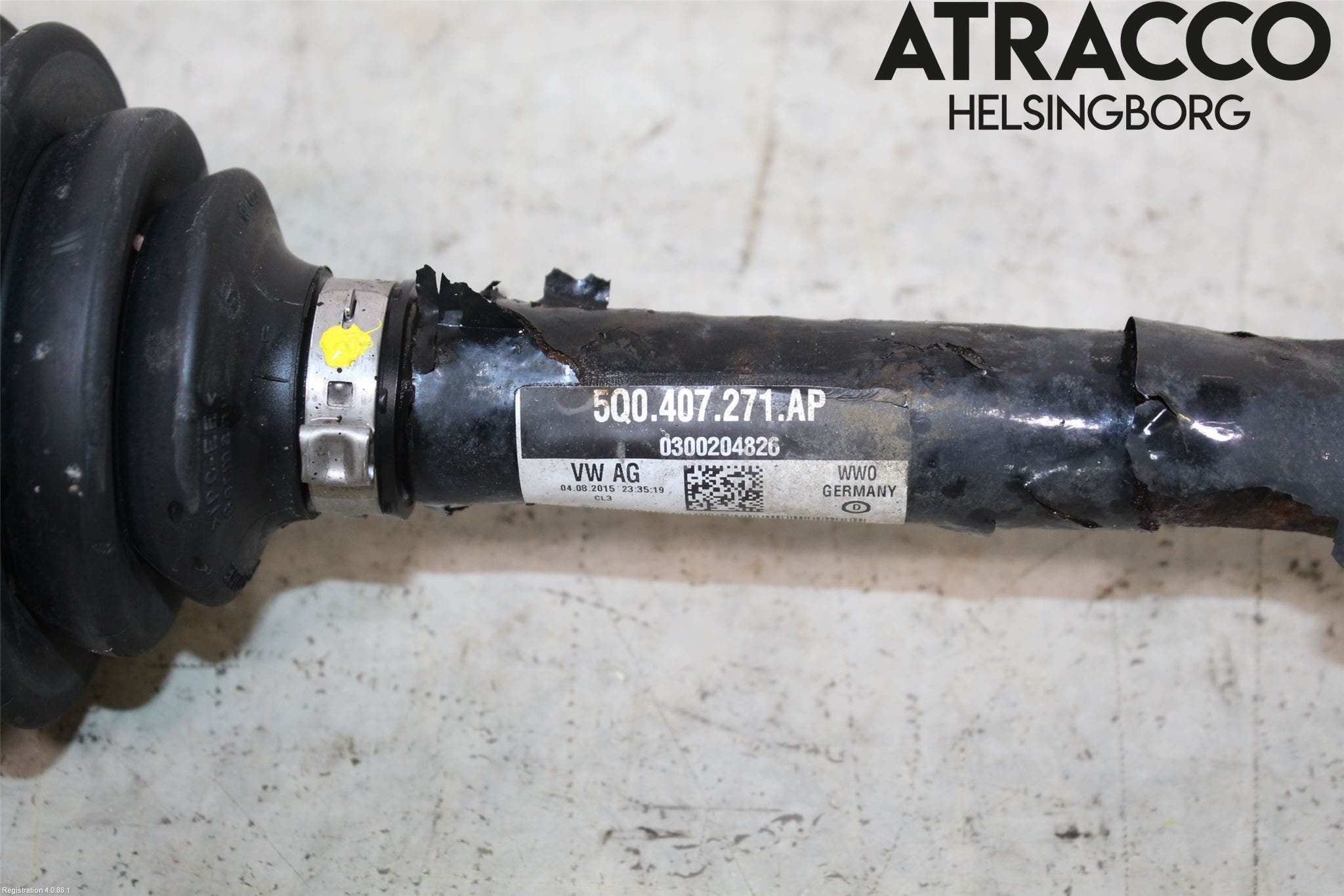 Volkswagen VW GOLF / E-GOLF VII 13-20 Drivaxel Fram Vänster